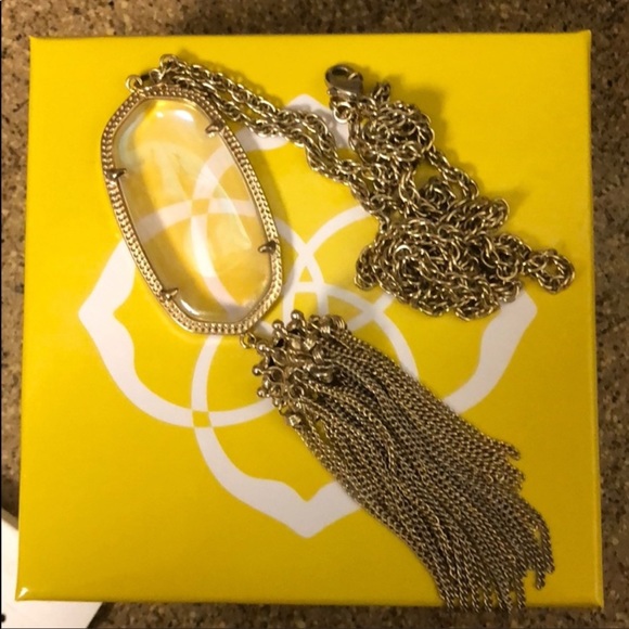 Kendra Scott Rayne long tassel necklace